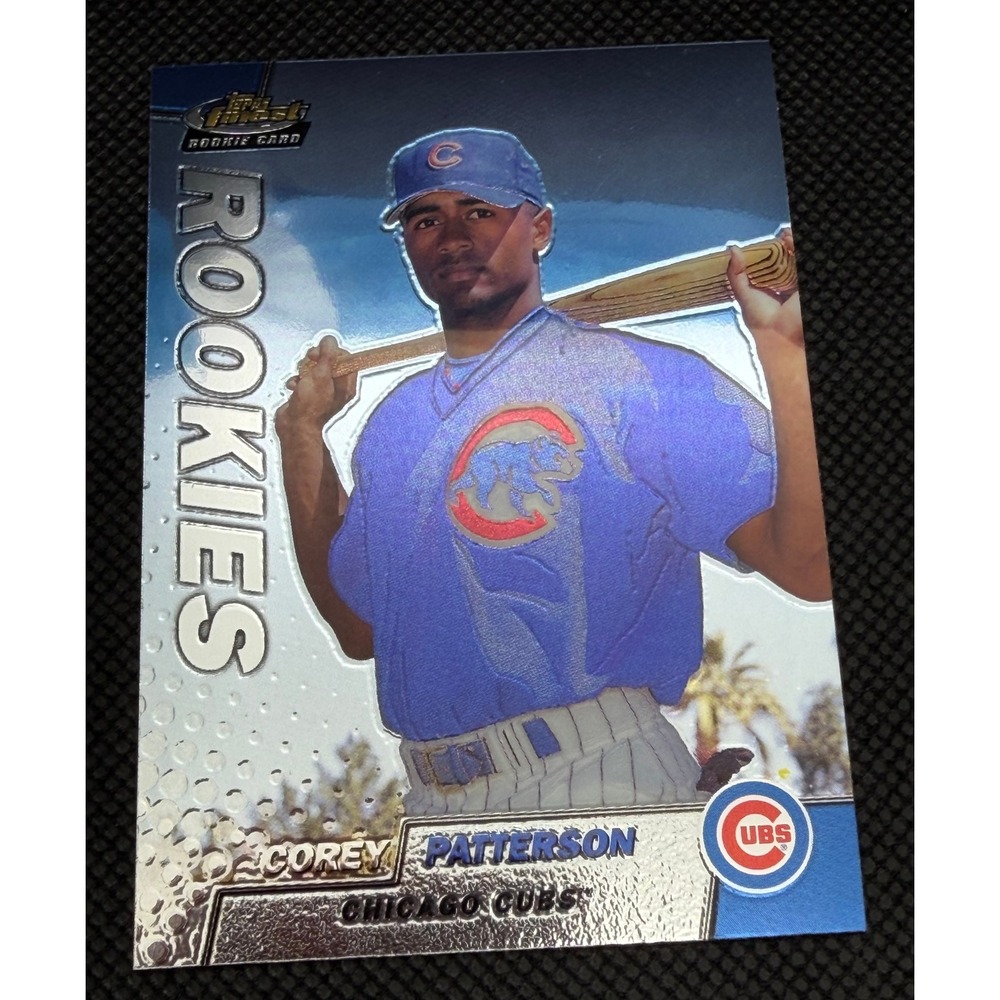1999 Topps Finest Corey Patterson Rookie Card 285 Chicago Cubs MLB Baseball Card